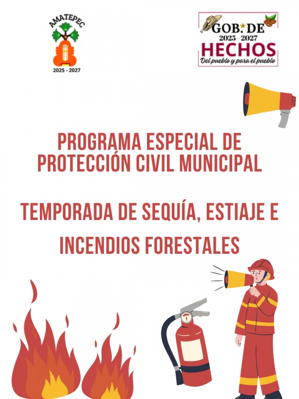 TEMP. SEQUÍA, ESTIAJE E INCENDIOS