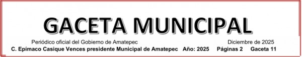 Gaceta Diciembre