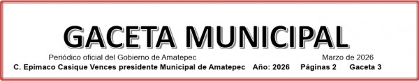 Gaceta Marzo