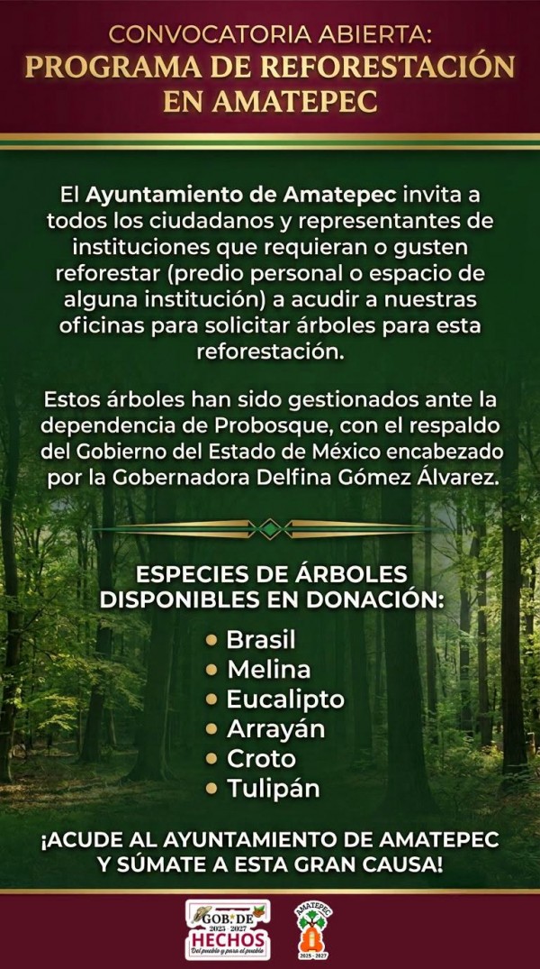 PROGRAMA DE REFORESTACIÓN
