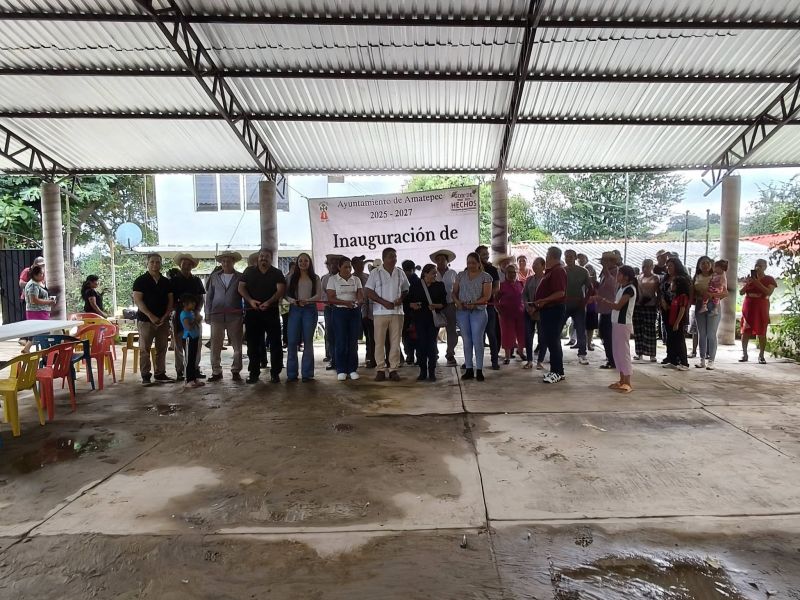 INAUGURACIÓN DE TECHUMBRE EN ENCINAL VERDE